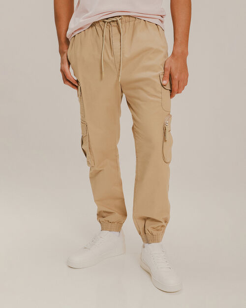 Jogger Cargo Básico Caqui